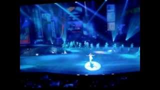 Celine Dion  Im Alive  with Patrick Drummer performing on Tabla drums [upl. by Legim]