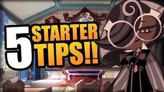 5 Starter Tips YOU NEED TO KNOW Cookie Run Kingdom [upl. by Katalin331]