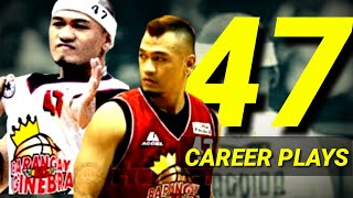 Mark Caguioa TOP 47 Career Plays [upl. by Htebi]