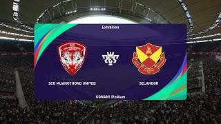 Muang Thong United vs Selangor 19092024 AFC Champions League Two PES 2021 [upl. by Gasperoni]