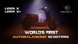 Liger X  Liger X  Worlds First AutoBalancing Scooters [upl. by Bobker]