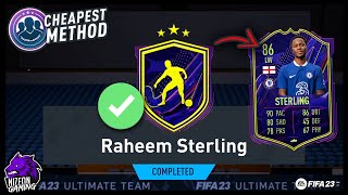 OTW Raheem Sterling SBC Cheapest Solution  FIFA 23 [upl. by Ennaeerb]