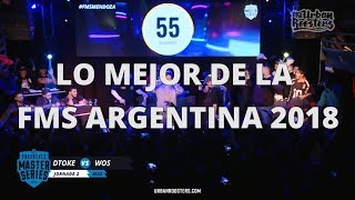 ¡LO MEJOR DE LA FMS ARGENTINA 2018 [upl. by Lletnohs]