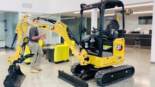 Cat® 3017 CR Mini Excavator Walk Around [upl. by Sulienroc509]