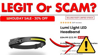 Lumi Light LED Headband Review  Legit or Scam [upl. by Wilber692]