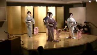 Traditional Japanese Geisha Dance Part 1 [upl. by Mozes487]