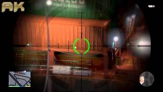 Grand Theft Auto 5Walkthrough Part 25Mission24The Merryweather Heist Freight [upl. by Joelynn]