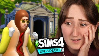 playing the sims but i have to live in a CRYPT [upl. by Kanter569]