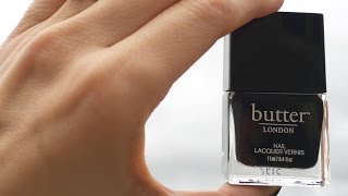 Butter London Nail Polish Review [upl. by Hiram745]