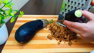 Aubergines Râpées ‼️ Recette incroyablement facile et délicieuse 🔝 [upl. by Erbas]