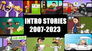 Papa Louie Gamess Intro Stories 20072023 [upl. by Niattirb95]