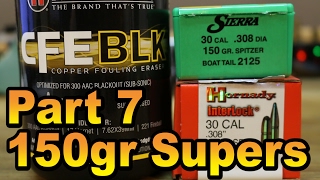 Hodgdon CFE BLK Part 7 150gr Supersonics [upl. by Glad]