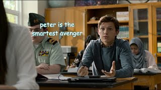 peter parker being smarter than everyone else [upl. by Allenod]