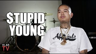 tupid Young on Why He Doesnt Use His Street Name as His Rap Name Part 3 [upl. by Aonehc]