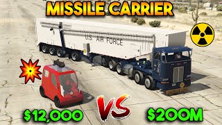 GTA 5  CHEAP MISSILE CARRIER VS EXPENSIVE MISSILE CARRIER [upl. by Jamie]