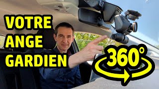 ✅ JAI TESTÉ UNE DASHCAM 360°  CEST INDISPENSABLE  ✅ TEST TIESFONG M10MAX [upl. by Chick454]