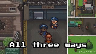 How to Escape from Center Perks 20 in The Escapists 2 All three ways [upl. by Fillander988]