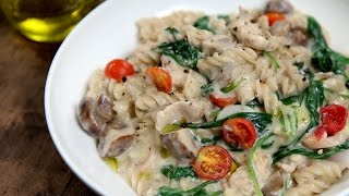 One Pot Chicken Pasta Recipe  Pasta Recipes  Italian Recipes  Quick Pasta Recipe by Varun Inamdar [upl. by Dewees]