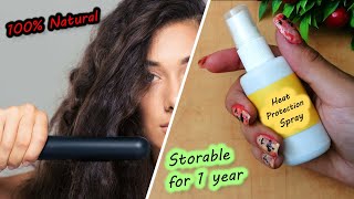 How to make heat protection spray  heat protection spray for hair  hair spray for women [upl. by Dloniger]