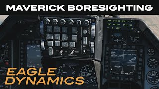 DCS F16C Viper  Maverick Boresight Procedure [upl. by Southworth532]