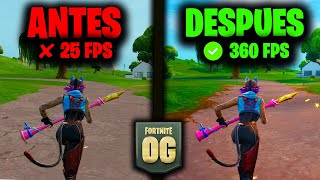 La MEJOR OPTIMIZACION Para FORTNITE ✅ AUMENTA Tus FPS Al MAXIMO [upl. by Werby]