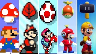 Super Mario Maker 2  All Mario PowerUps [upl. by Jacobs]