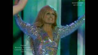 Dalida  Monday Tuesday Laissezmoi danser 1979 [upl. by Meade]