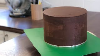 How to make chocolate ganache  4 mins｜Irmas Fondant Cakes [upl. by Anuahsed822]