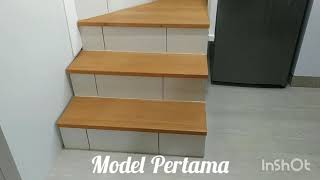 Tiga Model Tangga Minimalis Modern Untuk Rumah dng Lahan Sempit [upl. by Hagan847]