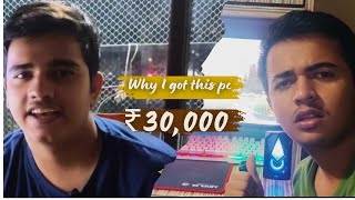 Why I got this Pc in ₹30000 🤔  vlog gaming  KrishjhakiVines  KrishjhaShorts2006 [upl. by Eserehs]