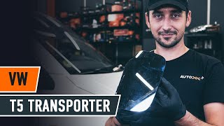 VW Transporter T5T6T7 electric folding wing mirror repair  how to replace bent bracket [upl. by Carboni100]