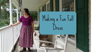 Making a Comfortable Dress for Fall  Smocked Sides Dress Variation [upl. by Jeconiah]