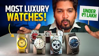 10 Affordable Luxury Watches in India  Rado Seiko Tissot Citizen [upl. by Eiramyelhsa829]