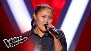 BurenIreeduiG  quotOri zaluu nasquot  Blind Audition  The Voice of Mongolia 2018 [upl. by Ayhdiv]