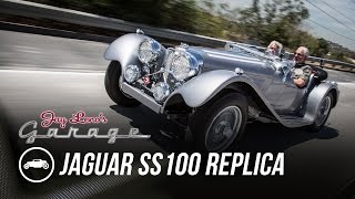 1937 Jaguar SS100 Replica  Jay Lenos Garage [upl. by Phip]