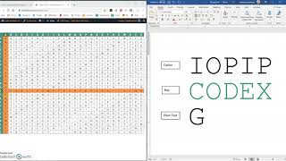 Short Vigenere Cipher Decoding [upl. by Anig]