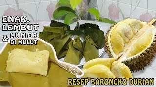 RESEP BARONGKO DURIAN  KHAS BUGIS MAKASSAR [upl. by Bamby]