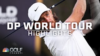 DP World Tour Highlights DP World Tour Championship Round 3  Golf Channel [upl. by Talbott]