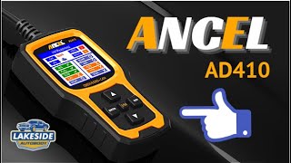 ANCEL AD410 Enhanced OBD II Code Reader  Scanner Review  35 [upl. by Dric]