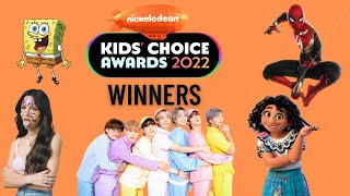 Nickelodeon’s Kids’ Choice Awards 2022 Winners [upl. by Haikezeh850]