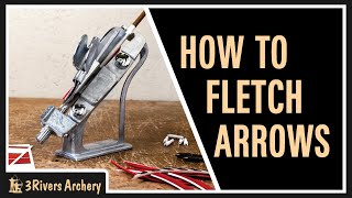 How to Fletch Archery Arrows [upl. by Irita]