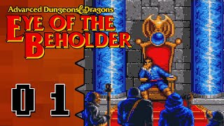 Lets Play Eye of the Beholder SNES 01 Another Journey [upl. by Kipper]