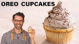 Easy Oreo Cupcakes Recipe [upl. by Yerfoeg]