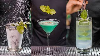 Top 5 Cocktails with Mint [upl. by Atiloj]