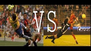 Jorge Campos VS Higuita 2017 [upl. by Rois]