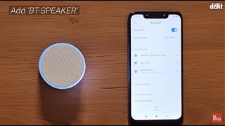 Music Mini Bluetooth Speaker  How to Pair [upl. by Gnehs]