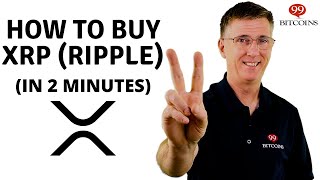 How to Buy XRP Ripple in 2 minutes 2024 Updated [upl. by Uehttam]