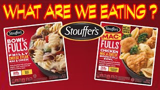 FROZEN STOUFFERS  WHAT ARE WE EATING [upl. by Dorison]