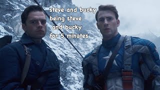 steve and bucky being steve and bucky for 5 minutes [upl. by Ado]