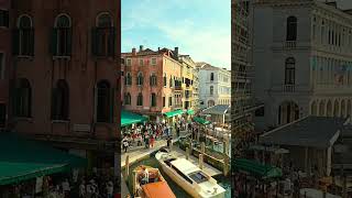 WALK IN RIALTO BRIDGE VENICE ITALY [upl. by Hindorff]